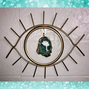 Third Eye Chakra Crystal Geode Wall Decor